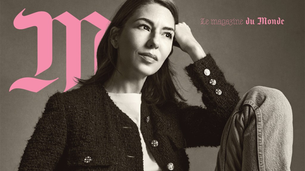 M Le Magazine du Monde December 30, 2023 : Sofia Coppola by Ethan James Green