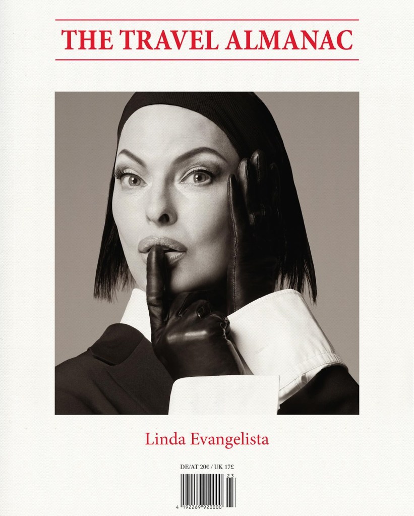 The Travel Almanac Autumn/Winter 2023 : Linda Evangelista by Ethan James Green 