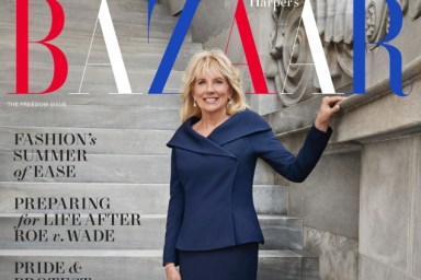 US Harper’s Bazaar June/July 2022 : Dr. Jill Biden by Cass Bird