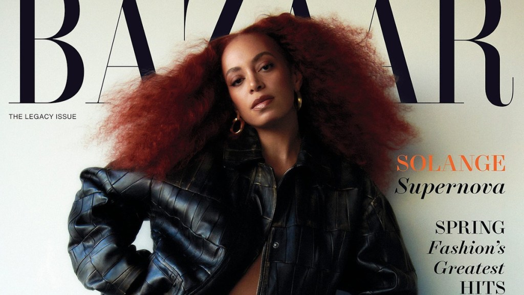 US Harper’s Bazaar March 2024 : Solange Knowles by Larissa Hofmann