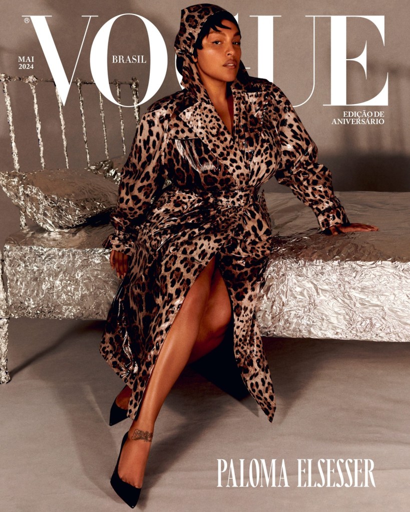 Vogue Brazil May 2024 : Paloma Elsesser by Zee Nunes