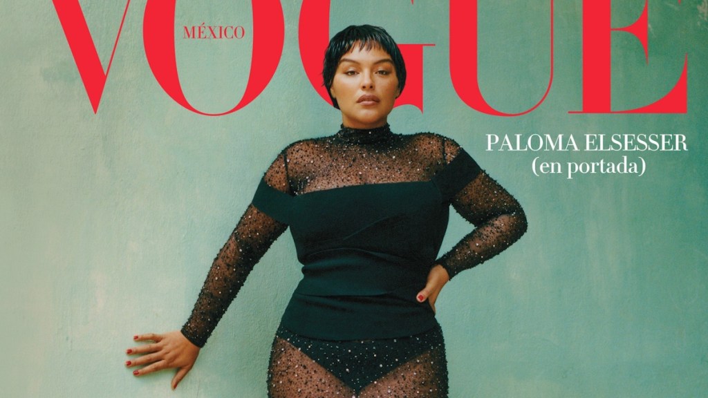 Vogue Mexico & Latin America December 2023 : Paloma Elsesser by Camila Falquez