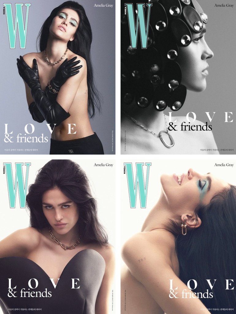 W Korea Volume #5 2024 : Amelia Gray by Sean + Seng 